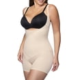 thumbnail image 1 of Cupid Women's Tummy Tuck Extra Firm Control Shapewear, Open-Bust Boy Short Shaping Bodysuit, Sizes M-4XL, 1 of 12
