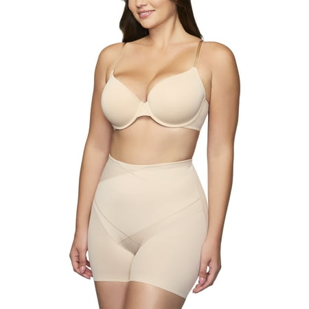 Cupid Women's Tummy Tuck Extra Firm Control Shapewear, Waistline Shaping Short, Sizes S-2XL