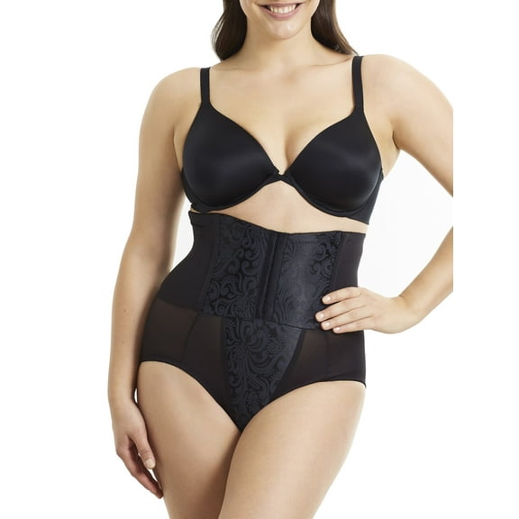 Cupid Women's High-Waist Cinching Shaping Brief - Extra Firm Shapewear - Sizes up to 2XL