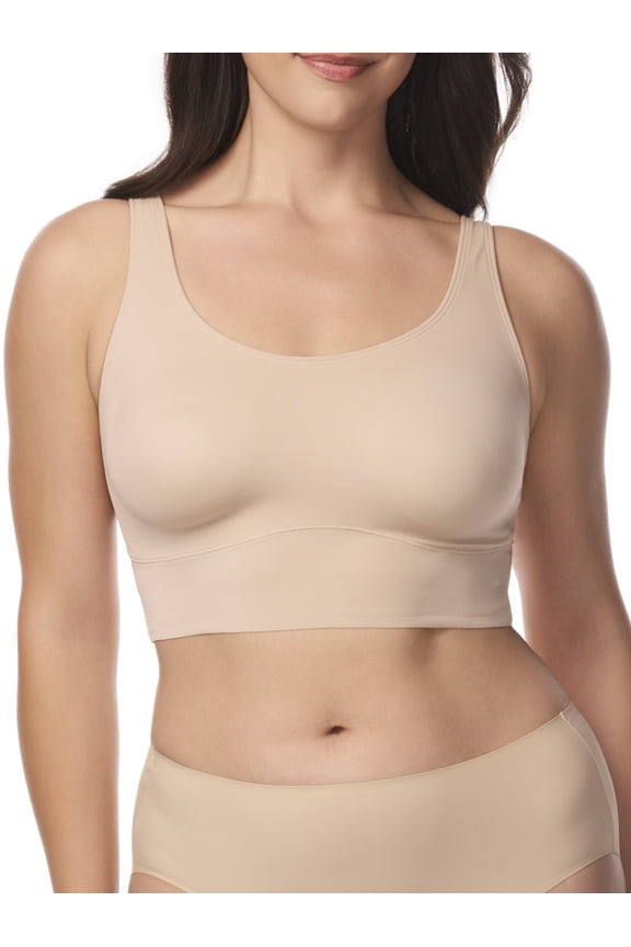 Women's Firm Control Top Shaping Scoop Neck Lounge Bra Shapewear