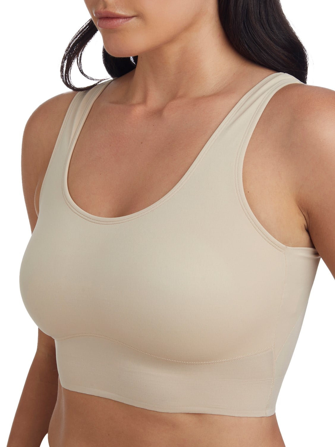 SLIMBELLE Women's Cami Shaper Tummy Control Padded Seamless Compression Tank  Top 