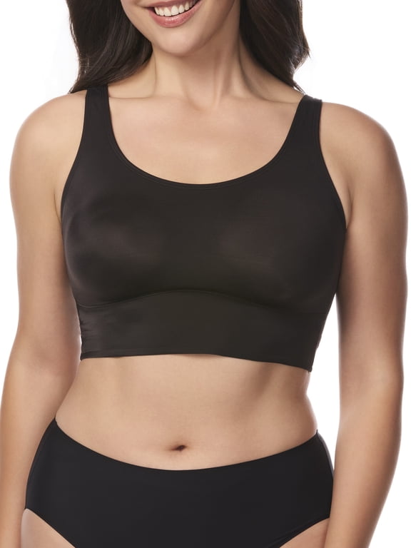 Women's Firm Control Shapewear, Top Shaping Scoop Neck Lounge Bra, Sizes S-2XL