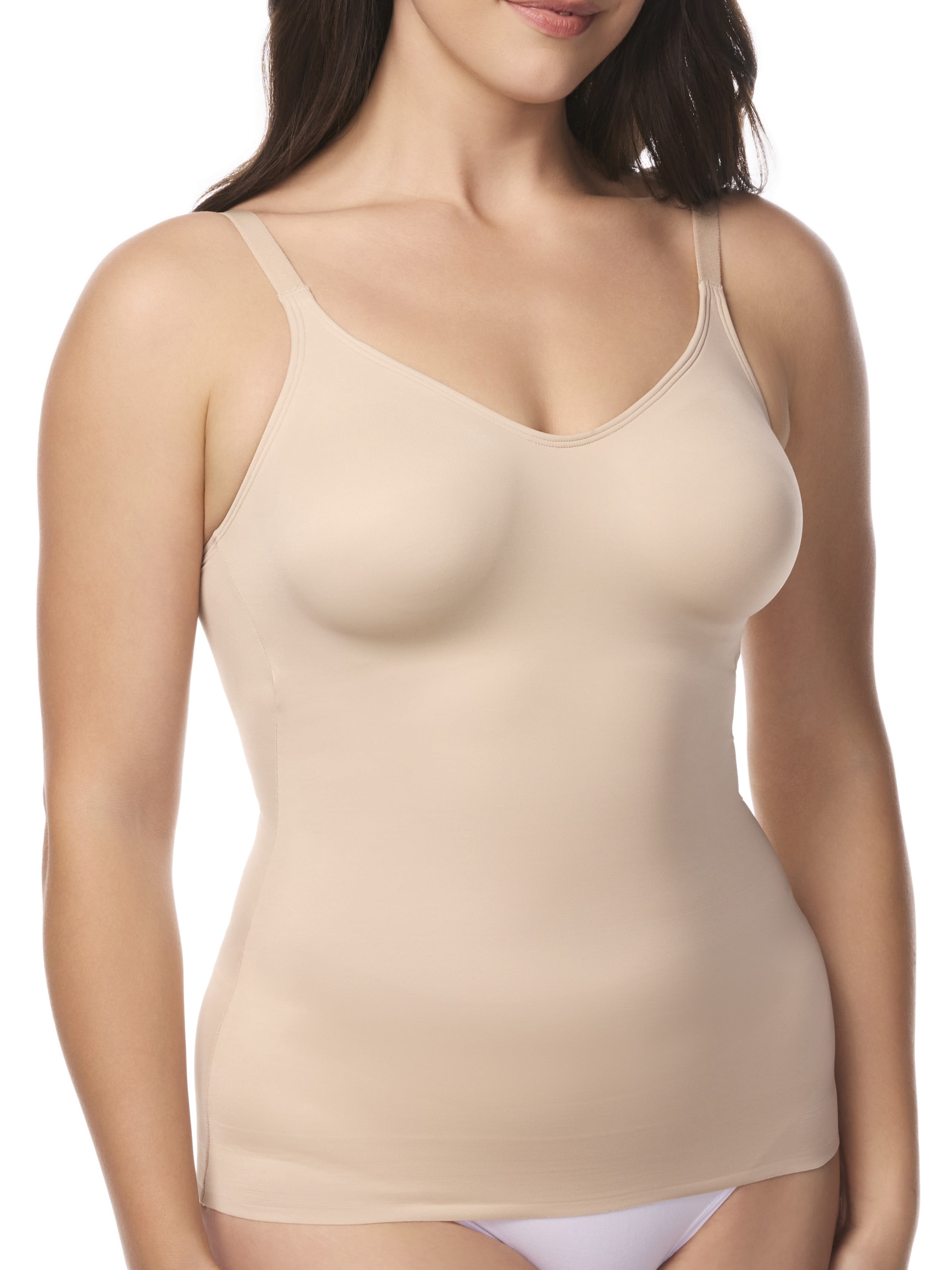 Cupid Women's Firm Control Wonderful U Shaping Camisole Shapewear