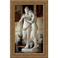 thumbnail image 1 of Cupid and Psyche 18x24 Gold Ornate Wood Framed Canvas Art by Canova, Antonio, 1 of 2