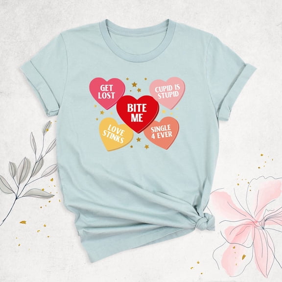 Cupid is Stupid Shirt, Valentines Day Shirt, Positive Affirmations Shirt, Love Stinks Shirt, Valentine Shirt, Single 4Ever Tee Tshirt All Size S-5XL