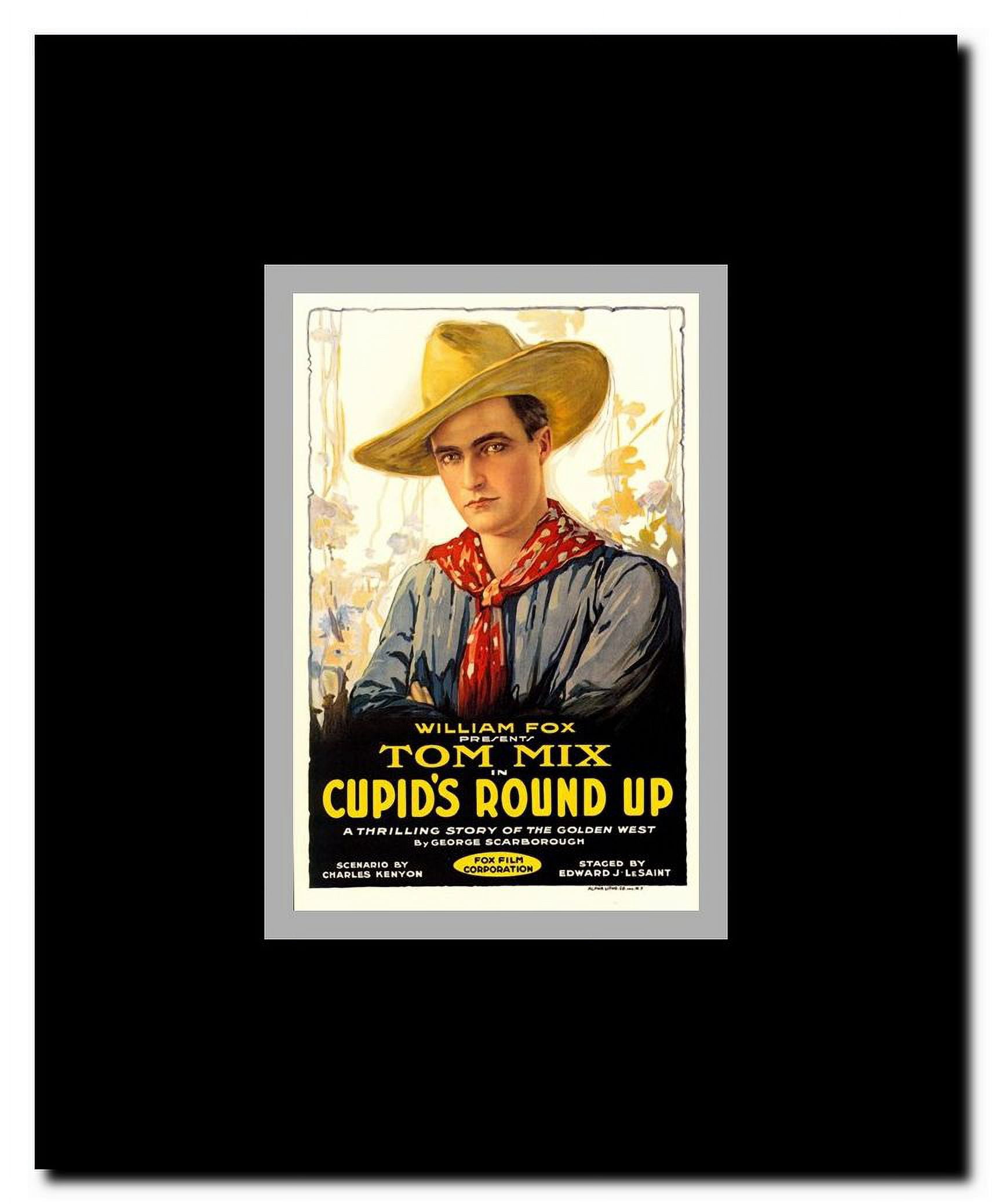 Cupid's Round Up Framed Movie Poster