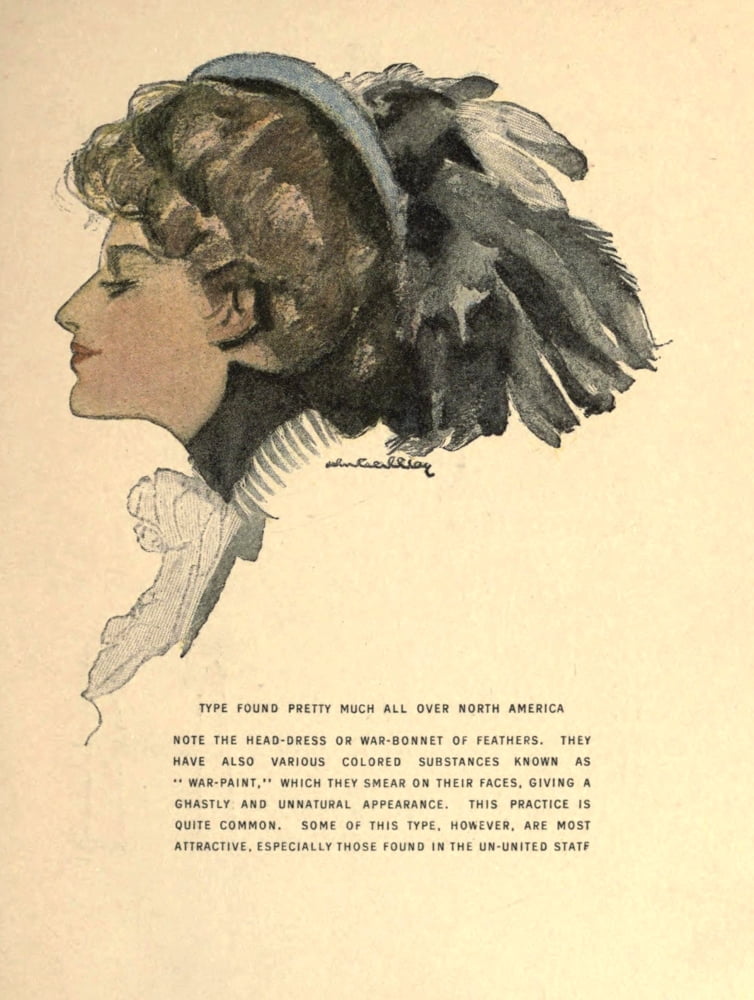 Cupids Cyclopedia 1910 Woman Canvas Art - John Cecil Clay (24 x 36)