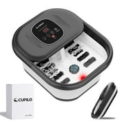 Cupilo Foot Spa Bath Massager with Heat, Foot Massager for Deep Tissue Muscle Relaxation,Relieve Feet Muscle Pain,Gifts