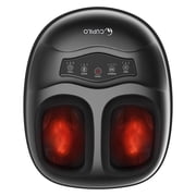 CuPiLo Foot Massager with Heat, Shiatsu Foot Massage Machine, Deep Kneading & Adjustable Compression, 3 Heat Levels, Fits Up to Size 13, Home Relax Gift for Women Men