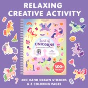 Cupkin Unicorns Sticker Book (19 of 21) 300+ Stickers 8 Lay Flat Scenes & Coloring Pages