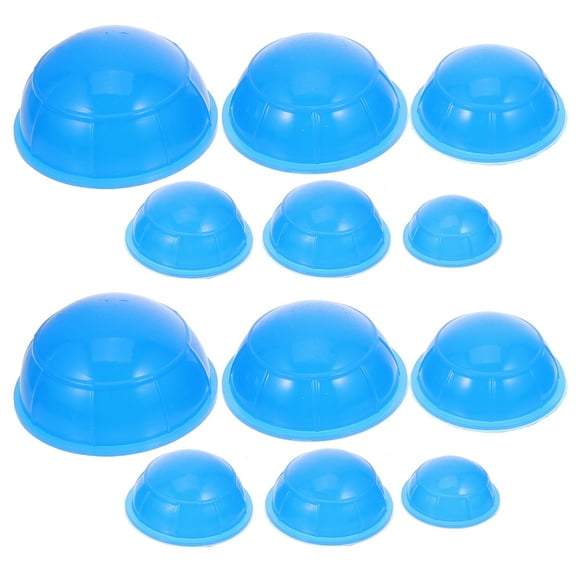Cupping Massager 12 Pcs Silicone Jars Vacuum Therapy Sets Kit Portable Suction Professional