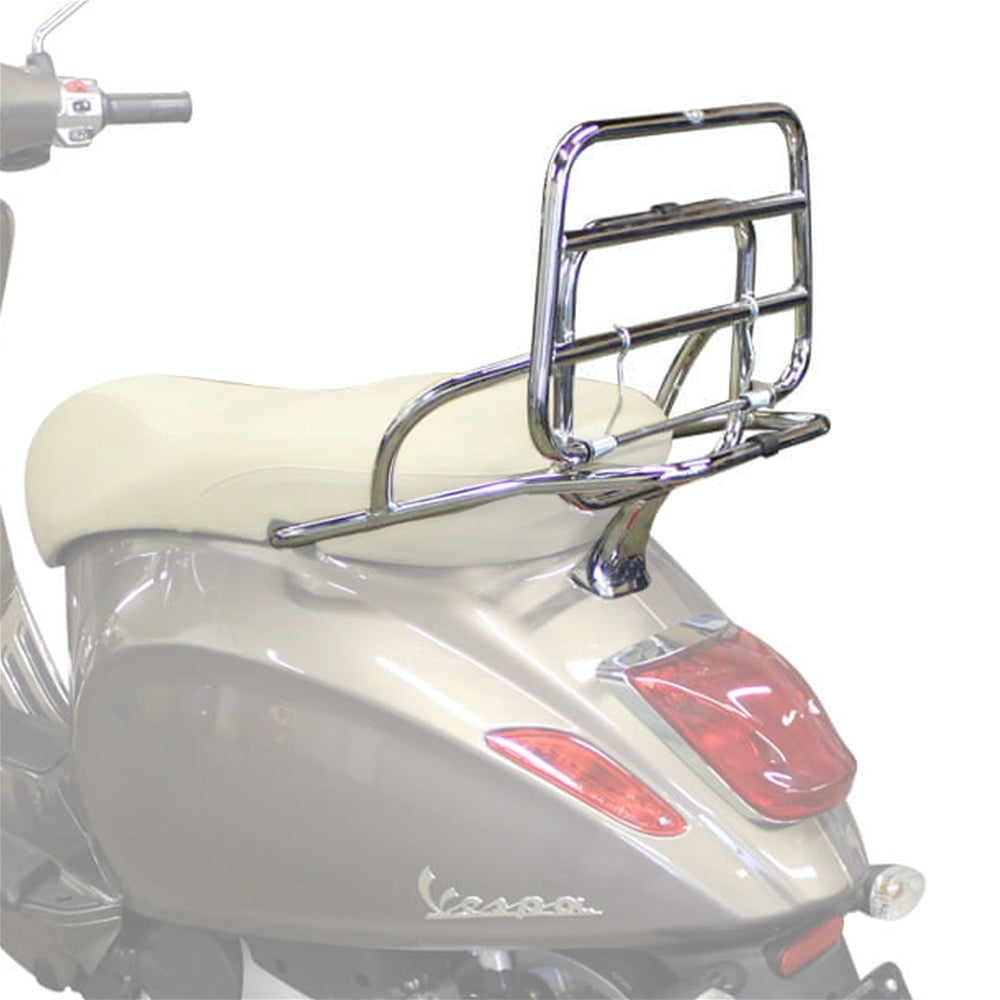 Vespa Rack Cuppini Chrome Folding Rear Rack; Vespa Primavera and Sprint - Walmart.com