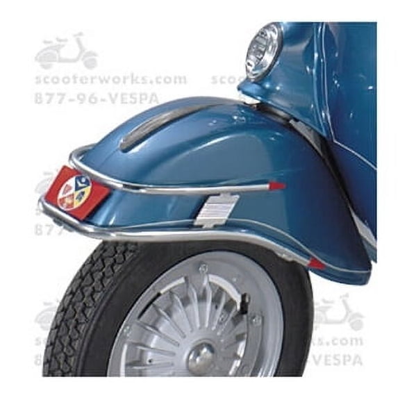 "Cuppini, Front Bumper (RedTrim); Small Frame Vespas"