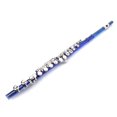 thumbnail image 1 of Cupronickel C 16-Key Closed Hole Concert Band Flute Blue, 1 of 15