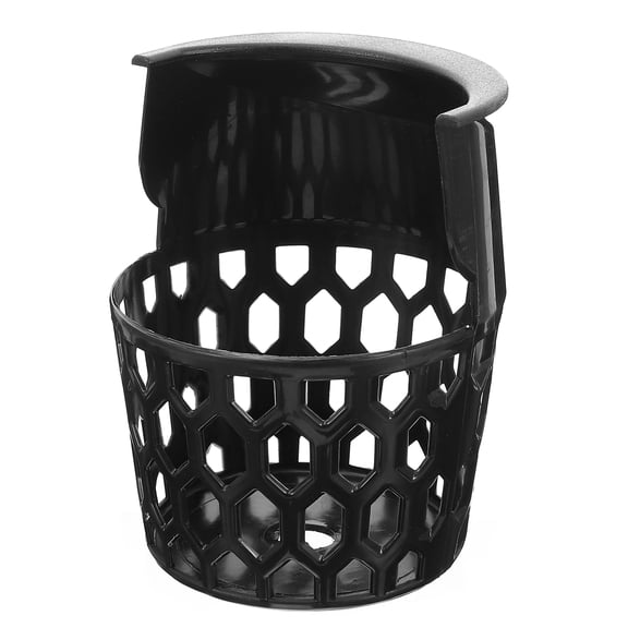 WHAMVOX Black Plastic Billiard Ball Storage Basket for Pool Table Use Hold Billiard Balls Sturdy and