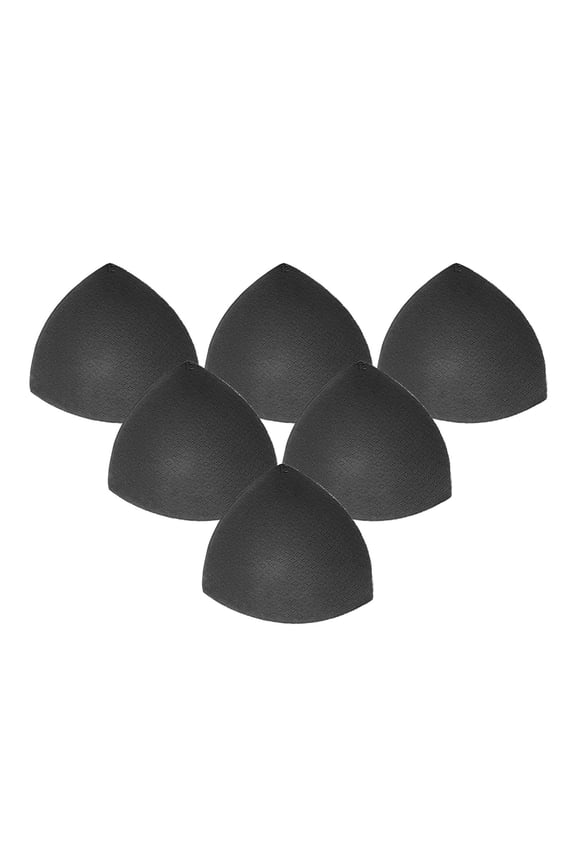 Cups Bra Inserts Breathable Refreshing Washable Foam Bra Insert for Sports Black