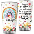 thumbnail image 1 of Cups Nursing Week For Tumblers School Nurses Women Coffee, Nurse Life Motivational, Tumbler 20 Oz With Lid And Straw, Nurse Gifts, 1 of 6