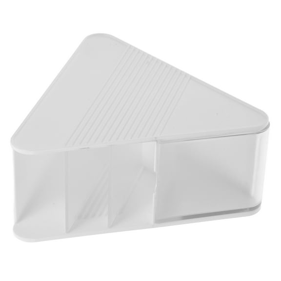 Cups Triangular Pen Holder Student 16.50X15.00X7.00CM Transparent