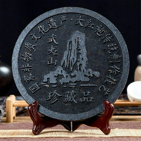 Cups of Me Pu-erh Tea Cake, Puerh Black Tea, Organic Pressed Fermented Chinese Tea