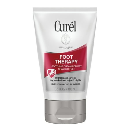(2 pack) (2 pack) Curel Soothing Cream Foot Therapy, 3.5 FL OZ