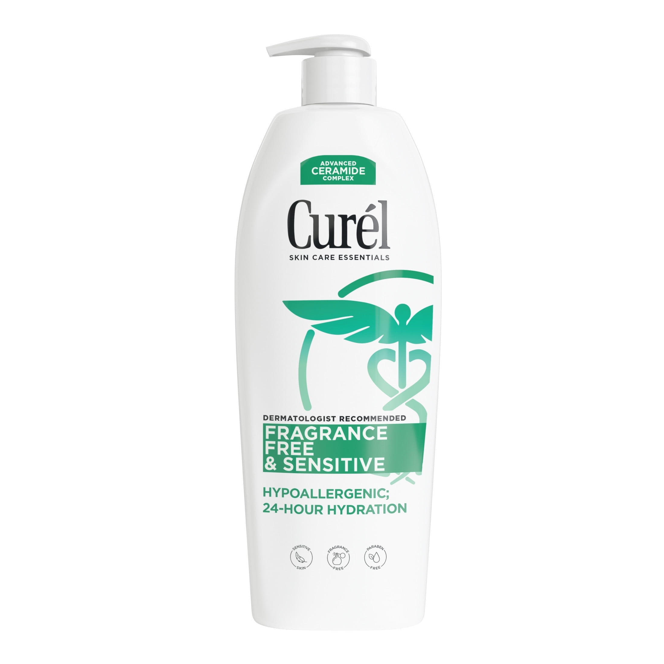 Curl Fragrance Free Moisturizer, Sensitive Skin Body Lotion
