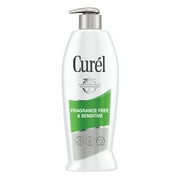Cur l Fragrance Free Sensitive Lotion, Sensitive Skin Lotion for Dry Skin, 13 oz