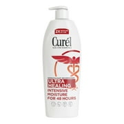 Curel Ultra Healing Intensive Fragrance-Free Lotion, Extra-Dry Sensitive Skin Moisturizer, 20 fl oz