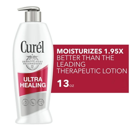 Curél Ultra Healing Intensive Fragrance-Free Lotion, Extra-Dry Skin, Sensitive Skin, 13 oz