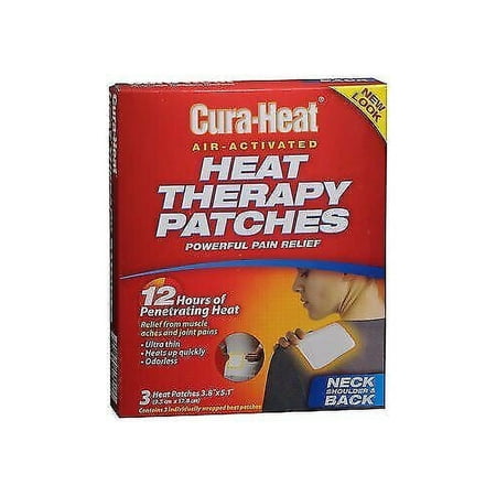 Cura-Heat Heat Packs 3 Each (Pack of 6)