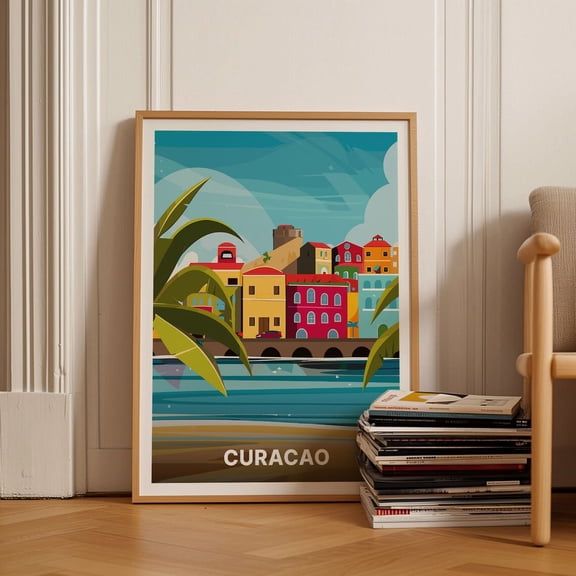 Curacao Caribbean Island Wall Decor