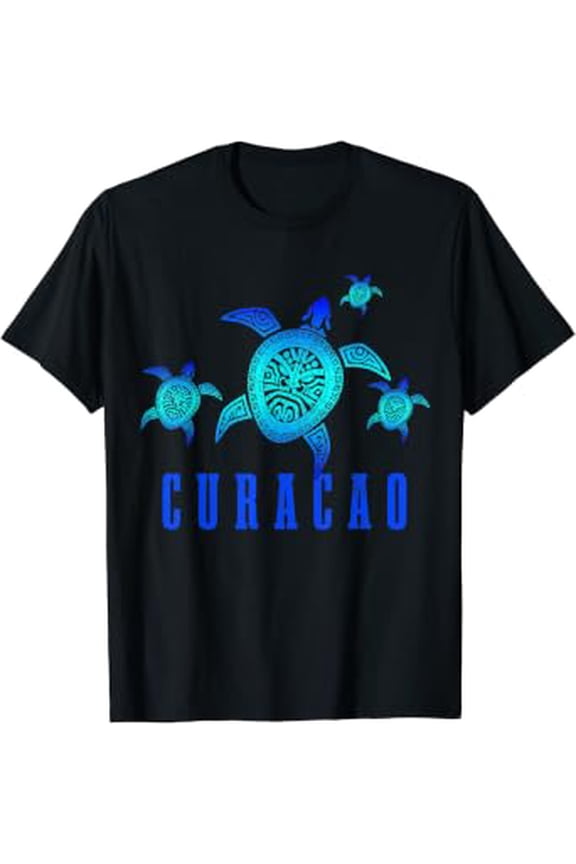 Curacao Sea Turtles Scuba Diving Diver Caribbean Souvenir T-Shirt