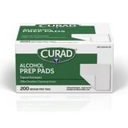 Curad Alcohol Swabs 1 x 1 200/Box CUR45581RBI