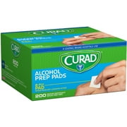 Curad Alcohol Swabs, 200/ 1 Box