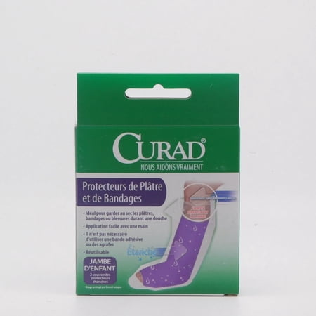 Curad Cast And Bandage Kids Leg Waterproof Protector - 2 Ea, 6 Pack