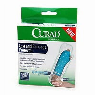 Curad Cast And Bandage Protector, Waterproof For Adult Arm - 1 Ea, 2 Pack