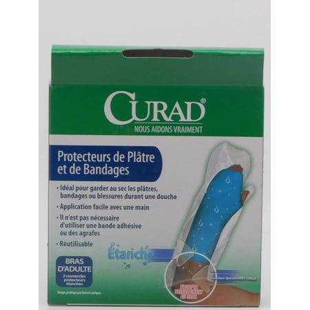 Curad Cast And Bandage Protector, Waterproof For Adult Arm - 1 Ea, 6 Pack