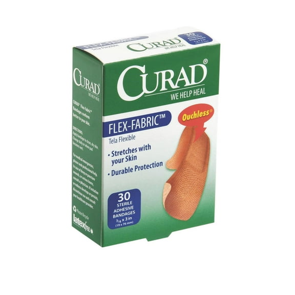 Curad - Classic Care Flex Fabric, .75" x 3"