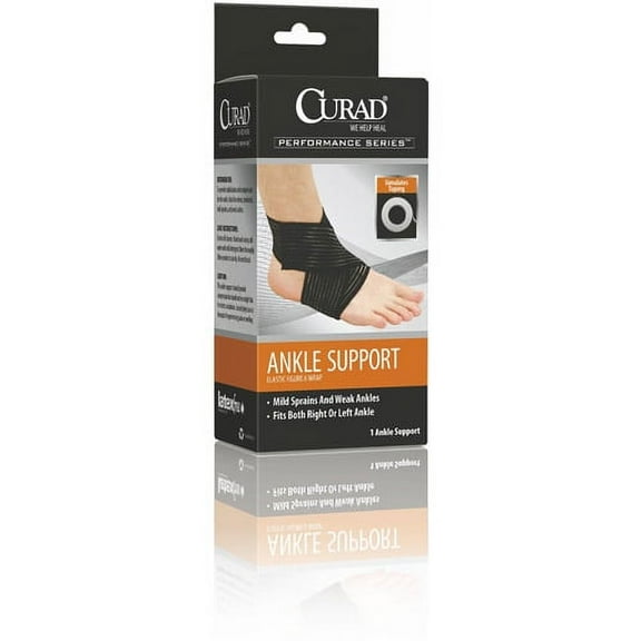 Curad Elastic Figure 8 Wrap Ankle Suppor