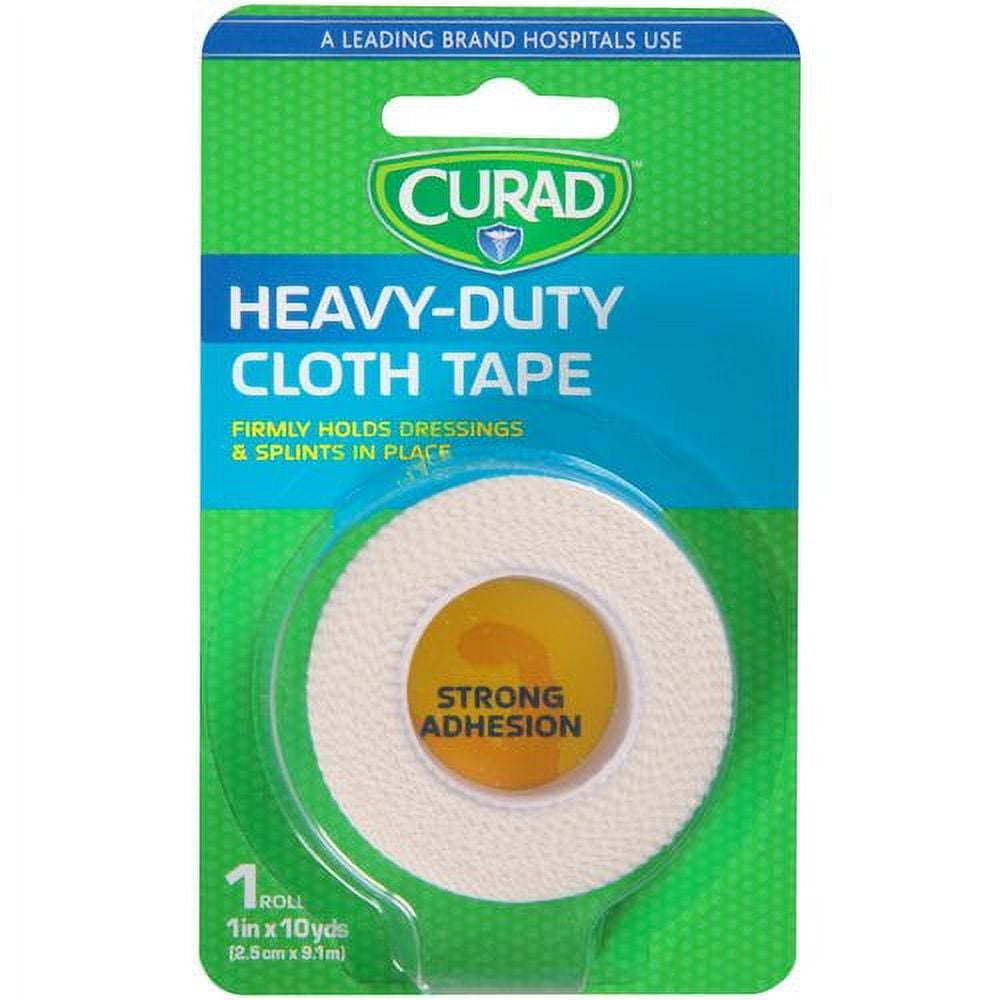 CURAD Heavy-Duty Cloth Tape 1in x 10yd 1Ct