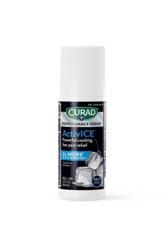 ® ActivICE™ Roll-On Cooling Gel, Topical Pain Relief for Arthritis, Muscle and Body Aches, 3 oz