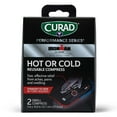 thumbnail image 1 of Curad IRONMAN Hot or Cold Reusable Compress, Reusable Ice Pack for Injuries, Small Compress is 5" x 10.8", 2 Count, 1 of 5