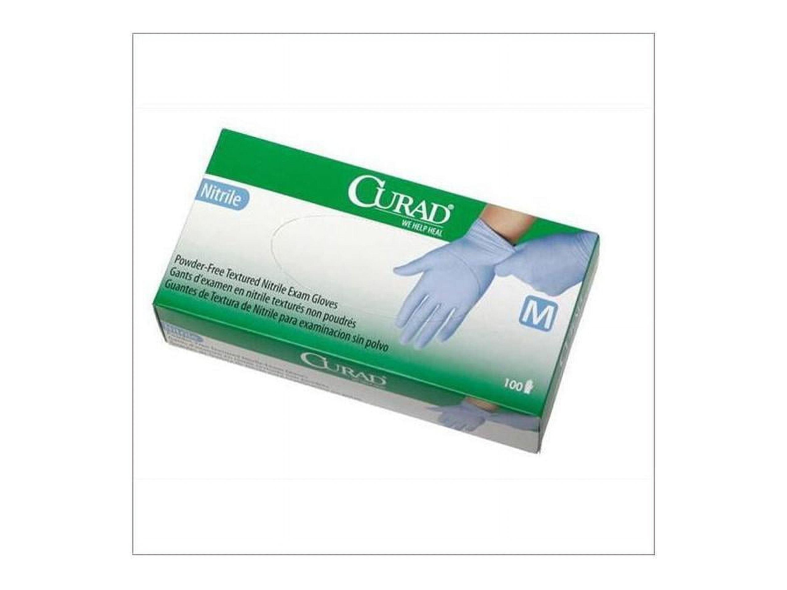 Curad Nitrile Exam Gloves 100ct Pack of 10
