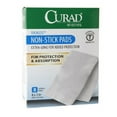 thumbnail image 1 of Curad Ouchless Extra Long For Added Protection Non Stick Pads, 8 X 3 Inches - 8 Ea, 1 of 1