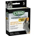 thumbnail image 1 of Curad Performance Series 50+ Arthritis Relief Glove Aids in Arthritis, Small, 1 Pair, 1 of 5