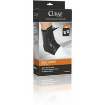 Curad Performance Series Vinyl Lace-up Ankle Splint, Universal - Medium