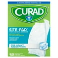 thumbnail image 1 of Curad Site-Pad Post Surgical Dressing, Heavy Absorption, 5"X 9", 12 Count, 1 of 9
