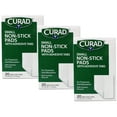 thumbnail image 1 of Curad Small Non-Stick Pads 2 x 3 in 20 ea (Pack of 3), 1 of 6