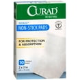 thumbnail image 1 of Curad Small Non-Stick Pads, For Wound Protection and Absorption,  2" X 3", 10 Count Box, 1 of 5