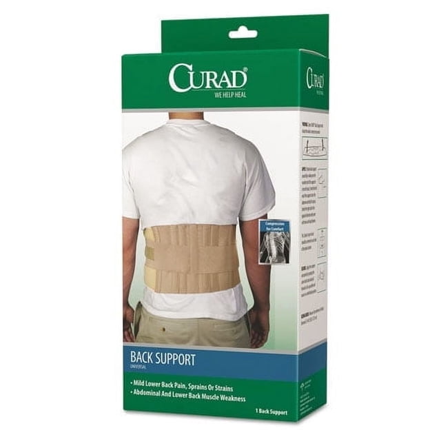 Curad Universal Back Support One Size Fits Most HSA/FSA Eligible ...