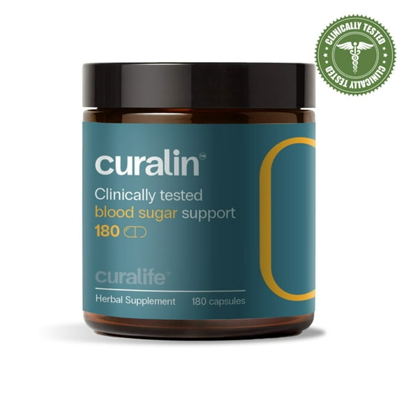 Curalife - CuraLin Advanced Blood Sugar Glucose Support - 180 Capsules